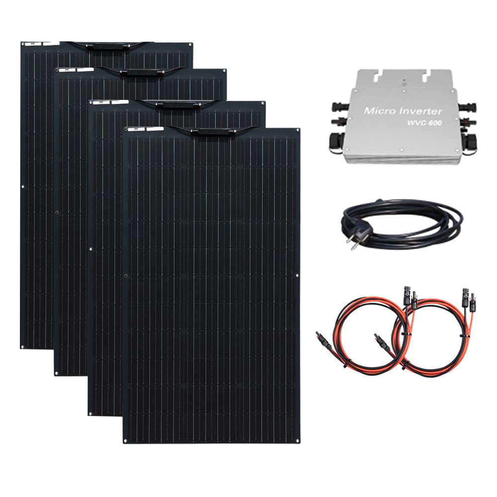 Solar Panel 200W - Grid-connected solar panel system balcony Kit