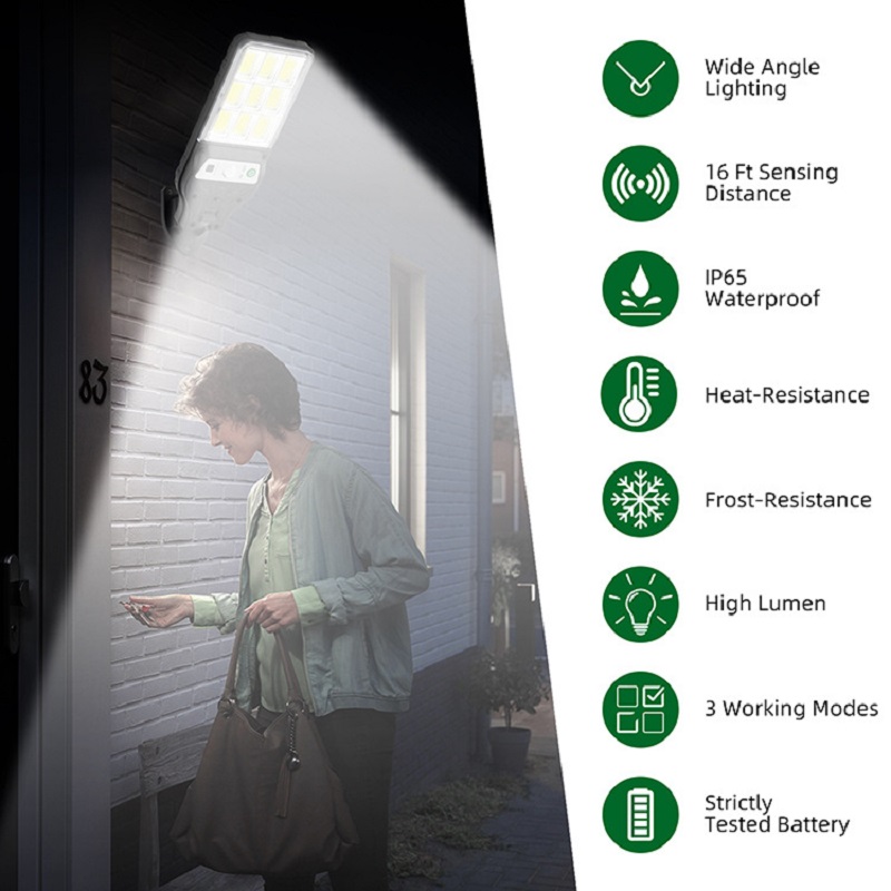 Puissant LED solaire extérieur - Solar Lamp avis et prix