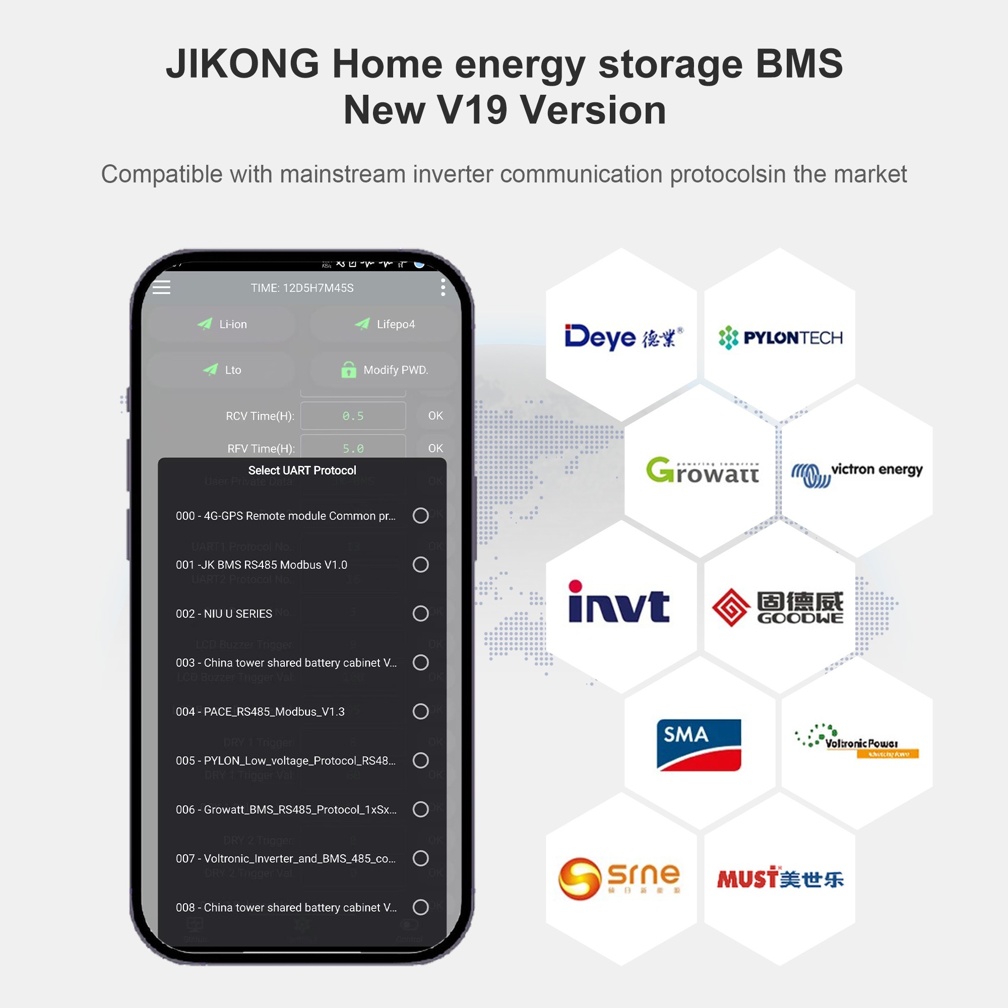 JIKONG JK BMS PB2A16S15P Smart - Power Inverter avis et prix