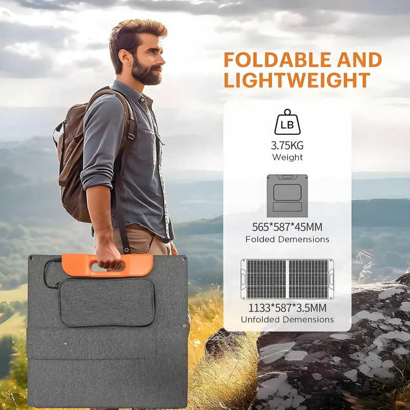 Nouveau panneau solaire pliabl - Solar Panel avis et prix