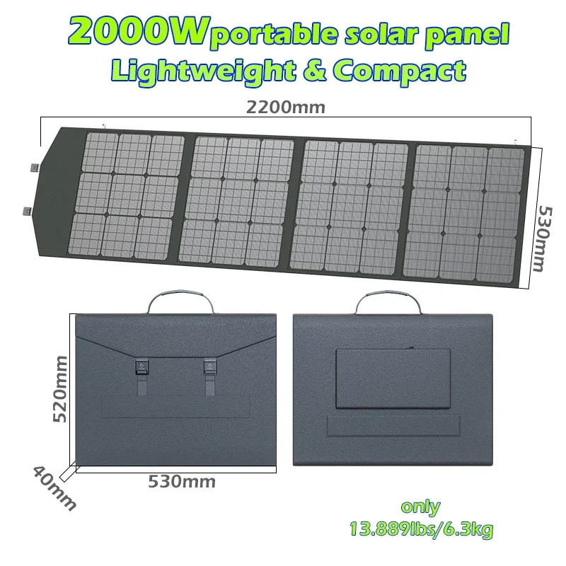 Kit de panneaux solaires pliab - Solar Panel 200W avis et prix