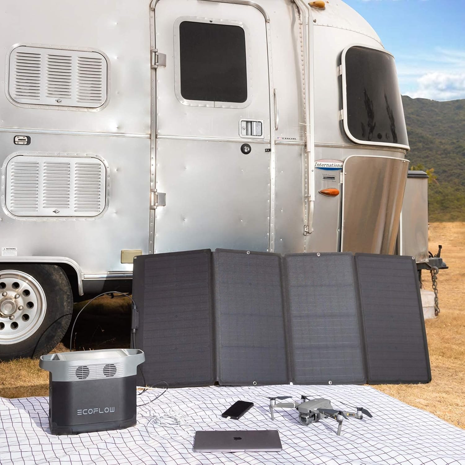 Panneau solaire pliable 160 W, - Outdoor Power Station avis et prix